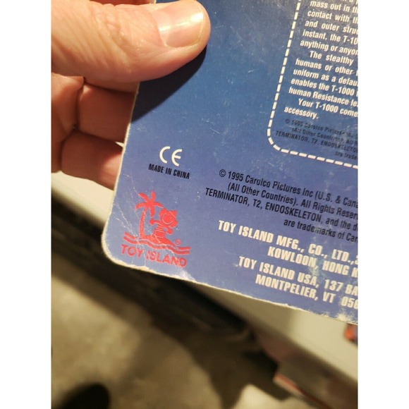 Terminator 2 Judgement Day T-1000 With Special Weapon Toy Island New And Sealed - Picture 6 of 8